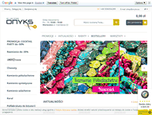 Tablet Screenshot of onyks.eu